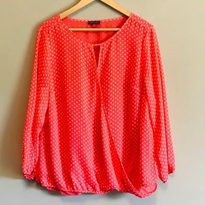 Vince Camuto Blouse Salmon/Pink